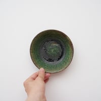 木曽志真雄・5寸皿 オリベ ①