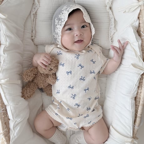 BabyGirl 半袖前開きorボディオール(1357)