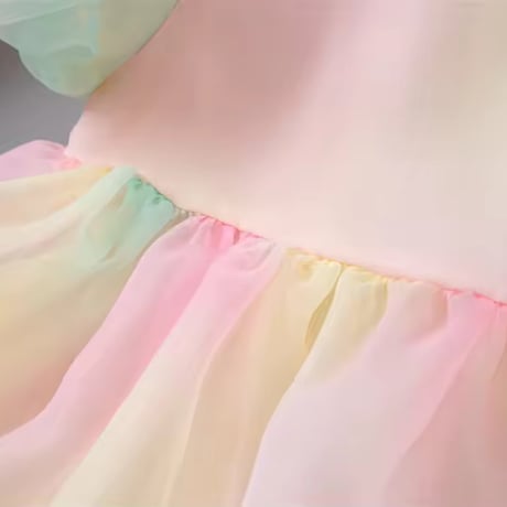 kids ゆめいろシフォンドレス(084)