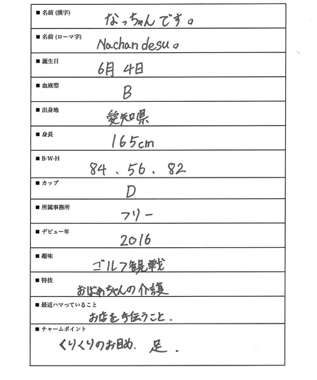 GzPressNo.1194　なっちゃんです　スマホ・タブレット対応版