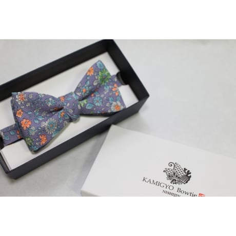 蝶ネクタイ　KIMONO fabric　型友禅 BT