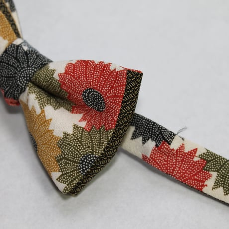 蝶ネクタイ　KIMONO fabric　型友禅 BT