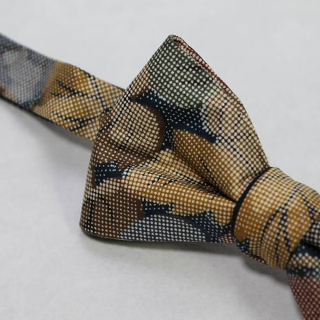 蝶ネクタイ　KIMONO fabric　大島紬　PT
