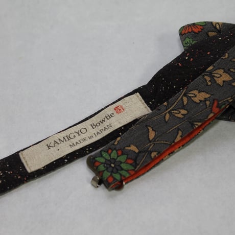 蝶ネクタイ　KIMONO fabric　型友禅 PT