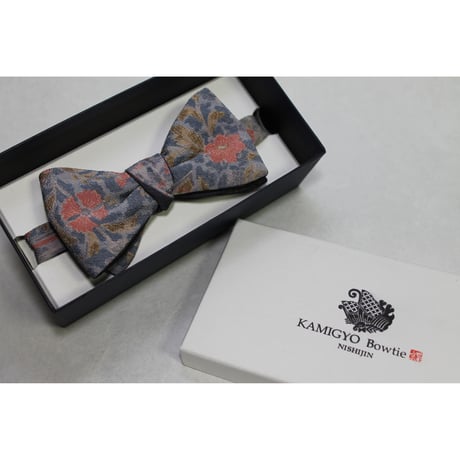 蝶ネクタイ　KIMONO fabric　型友禅 BT