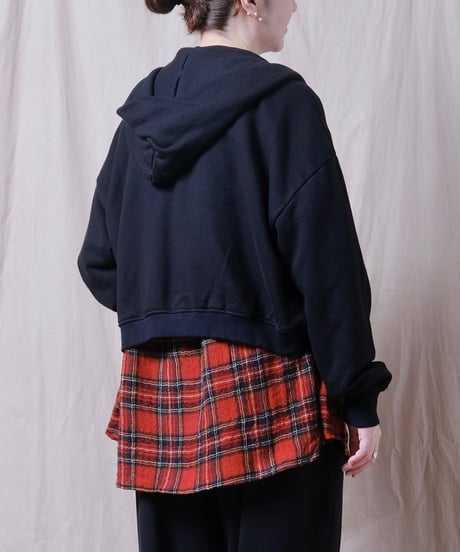【TISSU】カセントラル裏毛 W ZIPパーカー/TS263CT079