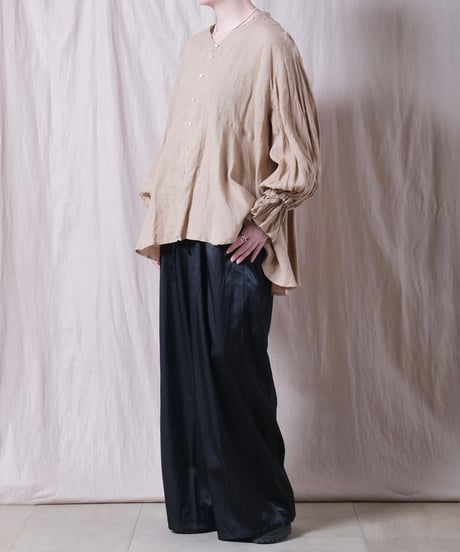 【suzuki takayuki】bouffant-sleeve blouse