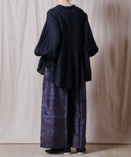 【suzuki takayuki】bouffant-sleeve blouse
