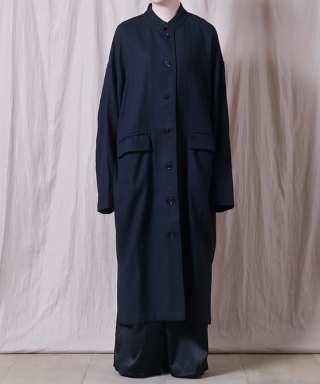 【TISSU】ウールジョーゼット ワークコート/TS263CO073