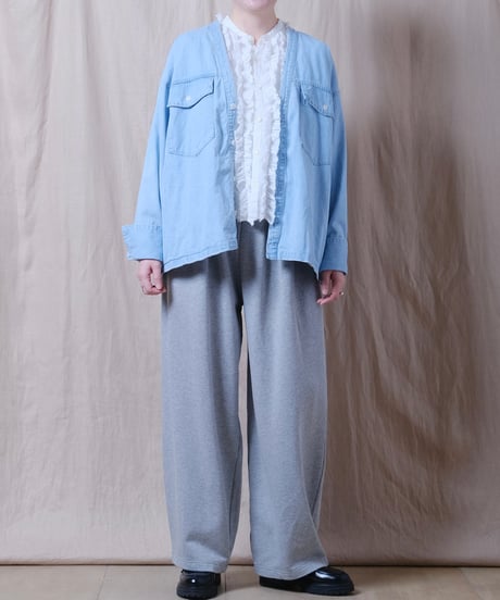 【TISSU】セントラル裏毛 タックバルーンパンツ/TS263CT080