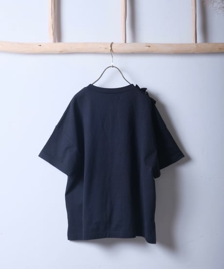 【UNIVERSAL SEVEN】クラシック天竺 フリルTシャツ/US251CT023
