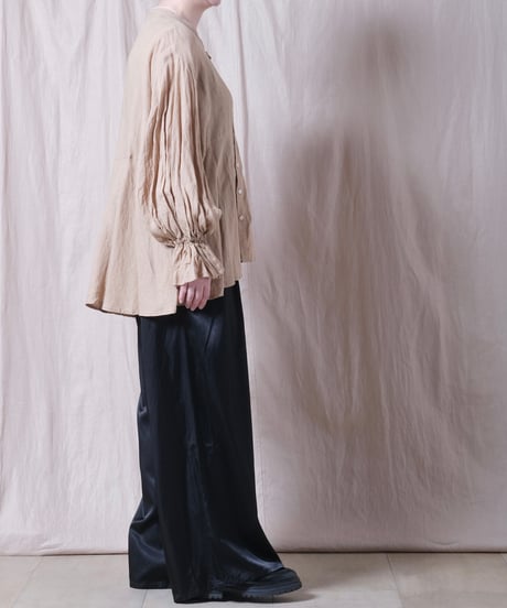 【suzuki takayuki】bouffant-sleeve blouse