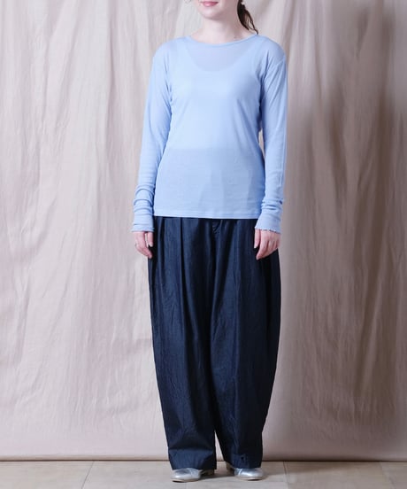 【TISSU】シアーハイツイストフライス　クルーネックプルオーバー/TS263CT092
