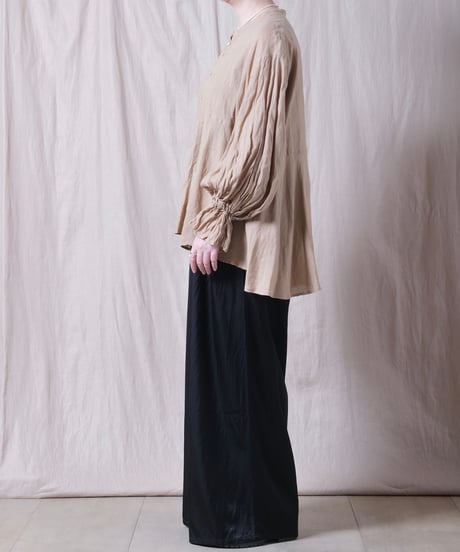【suzuki takayuki】bouffant-sleeve blouse