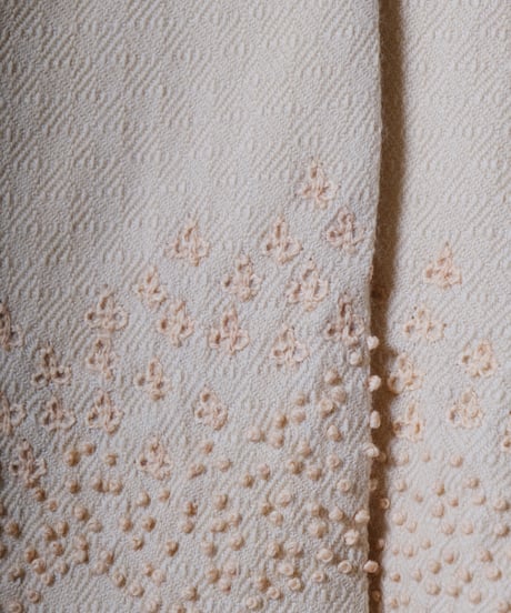 【BUNON】 Khadi Wool Aurora Embroidery Blouson