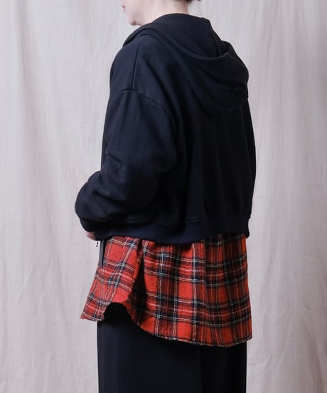 【TISSU】カセントラル裏毛 W ZIPパーカー/TS263CT079