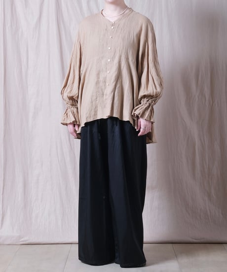 【suzuki takayuki】bouffant-sleeve blouse