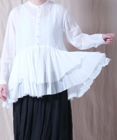【suzuki takayuki】flounce blouse