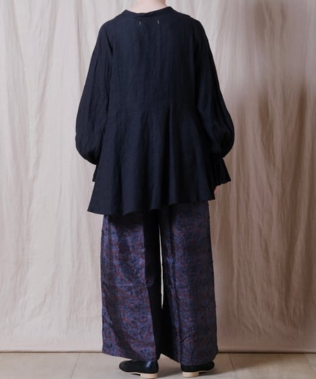 【suzuki takayuki】bouffant-sleeve blouse