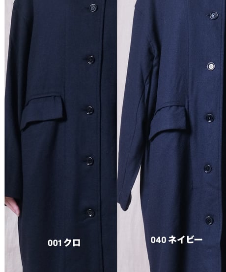 【TISSU】ウールジョーゼット ワークコート/TS263CO073