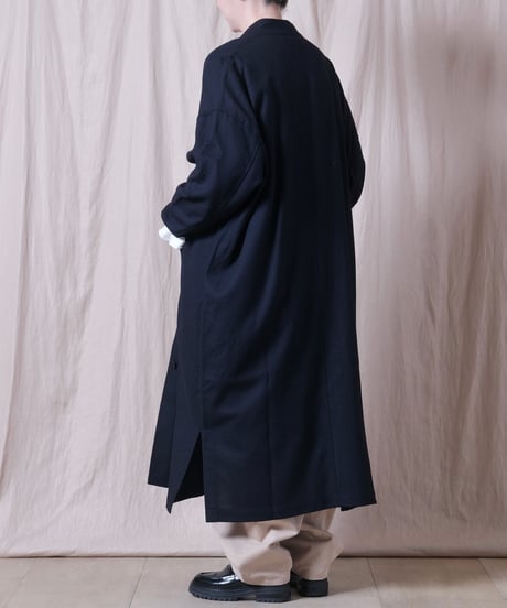 【TISSU】ウールジョーゼット ワークコート/TS263CO073