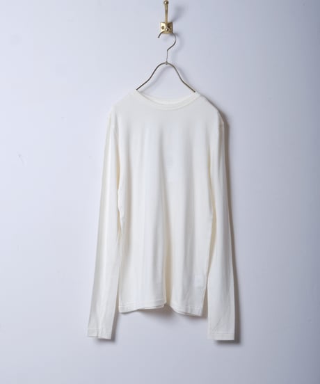 【UNIVERSAL TISSU】カシミヤブレンド天竺　クルーネックPO/UT254CT028
