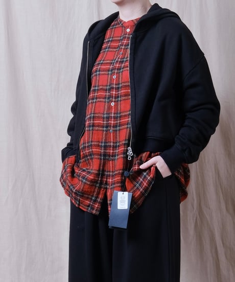 【TISSU】カセントラル裏毛 W ZIPパーカー/TS263CT079