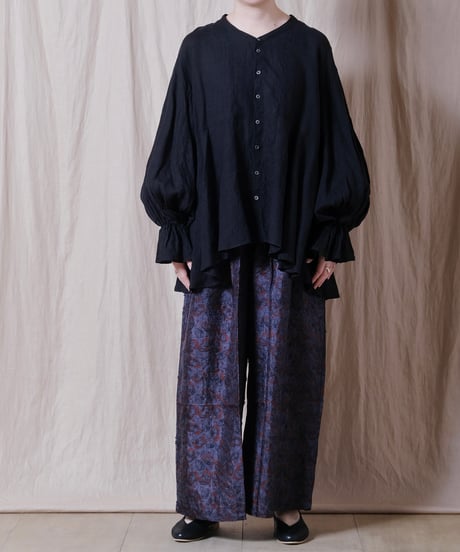 【suzuki takayuki】bouffant-sleeve blouse