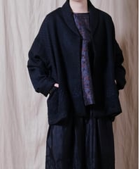 【BUNON】 Khadi Wool Aurora Embroidery Blouson