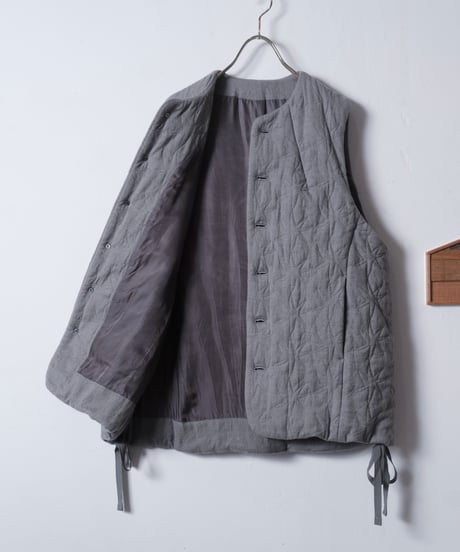 【suzuki takayuki】quilted vest