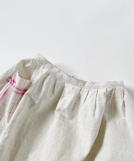 ［ryukicoa］Natural linen apron