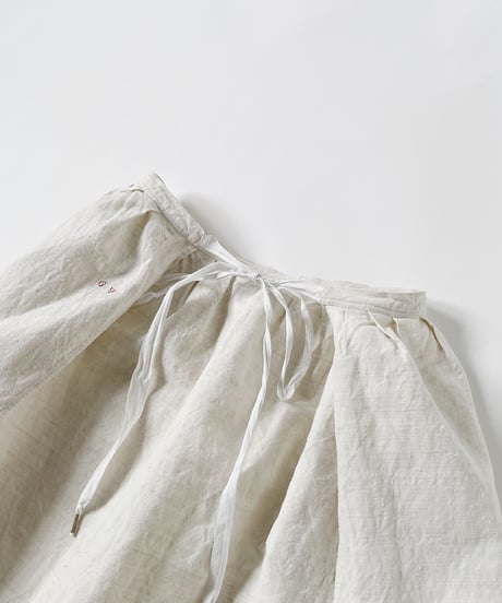 ［ryukicoa］Natural linen apron