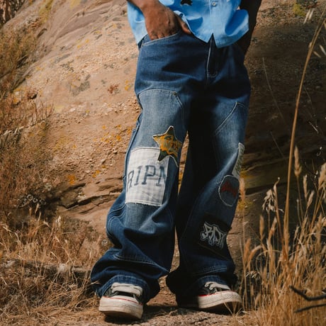 RIPNDIP SKYLINE WIDE FIT CARPENTER PANT