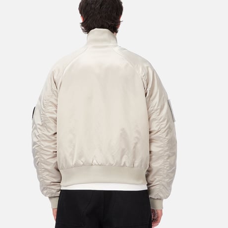 DIME MTL Utility Bomber Jacket Pearl