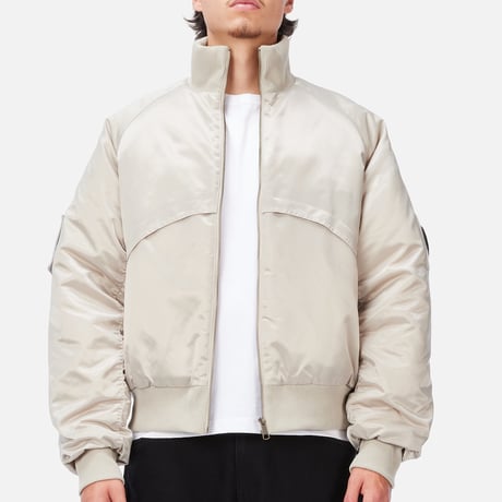 DIME MTL Utility Bomber Jacket Pearl