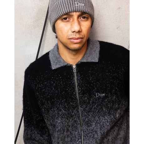 DIME MTL Mohair Double Zip Knit