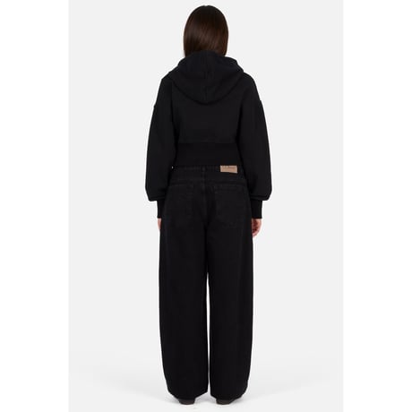 DIME MTL Cropped Zip Hoodie