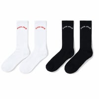 CASH ONLY / LOGO CREW SOCKS