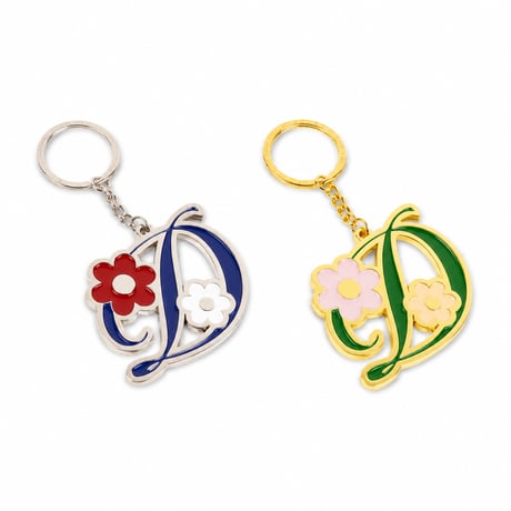 DIME MTL Oversized Floral Keychain