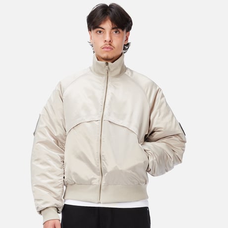 DIME MTL Utility Bomber Jacket Pearl