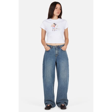 DIME MTL Women's Baggy Denim Pants