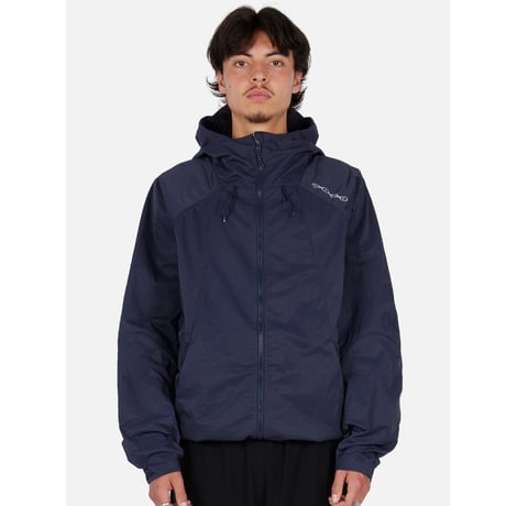 DIME MTL Crinkled Tech Windbreaker  Dark Navy