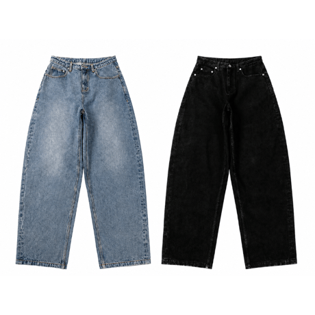 DIME MTL Women's Baggy Denim Pants
