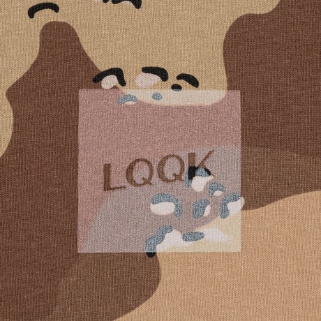 LQQK STUDIO CAMO BOX LOGO TEE CAMO