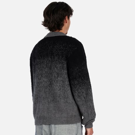 DIME MTL Mohair Double Zip Knit