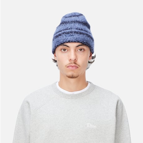 DIME MTL Mohair Striped Beanie