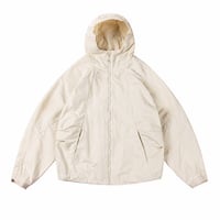 DIME MTL Crinkled Tech Windbreaker  OFF WHITE