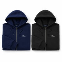 DIME MTL Classic Logo Zip Hoodie