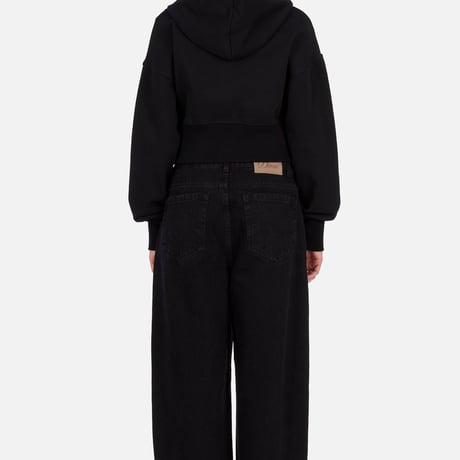 DIME MTL Cropped Zip Hoodie