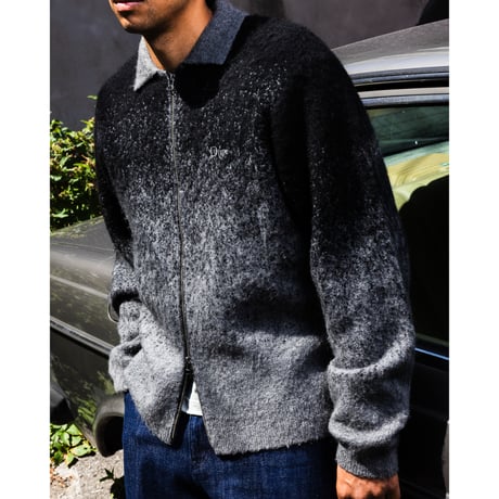 DIME MTL Mohair Double Zip Knit